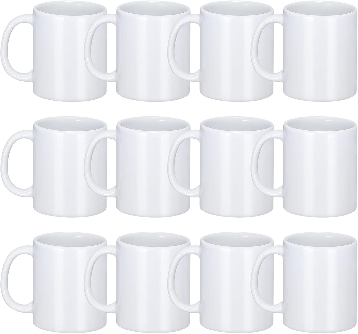Customizable 11oz White Ceramic Mug