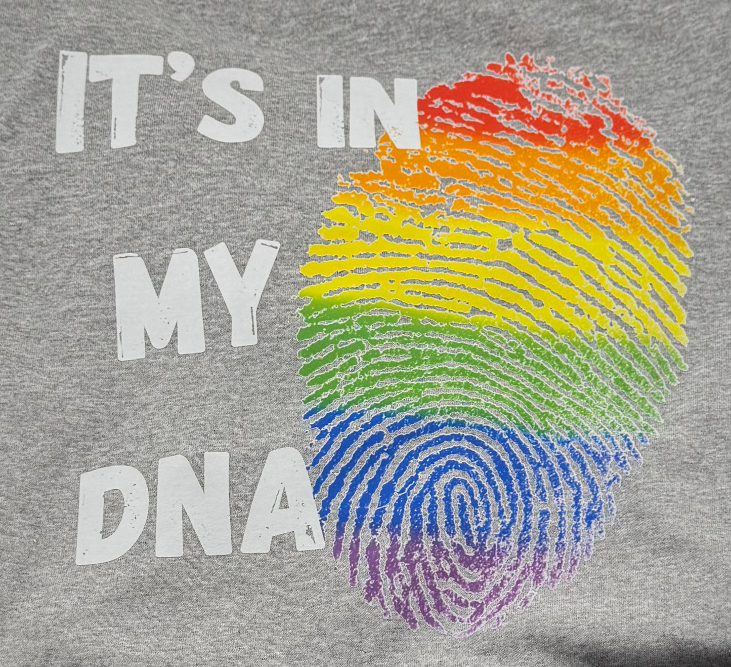 "It's In My DNA" Rainbow Pride T-Shirt