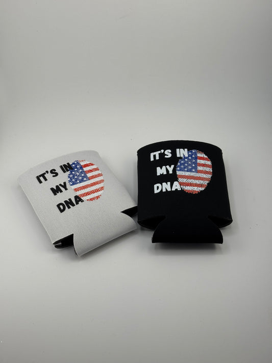 American Flag Can Sleeves