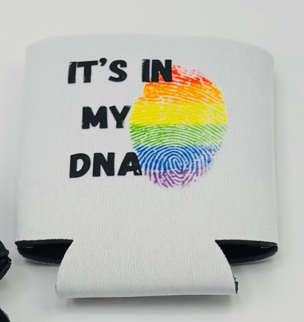 "It's In My DNA" Rainbow Pride Can Sleeve