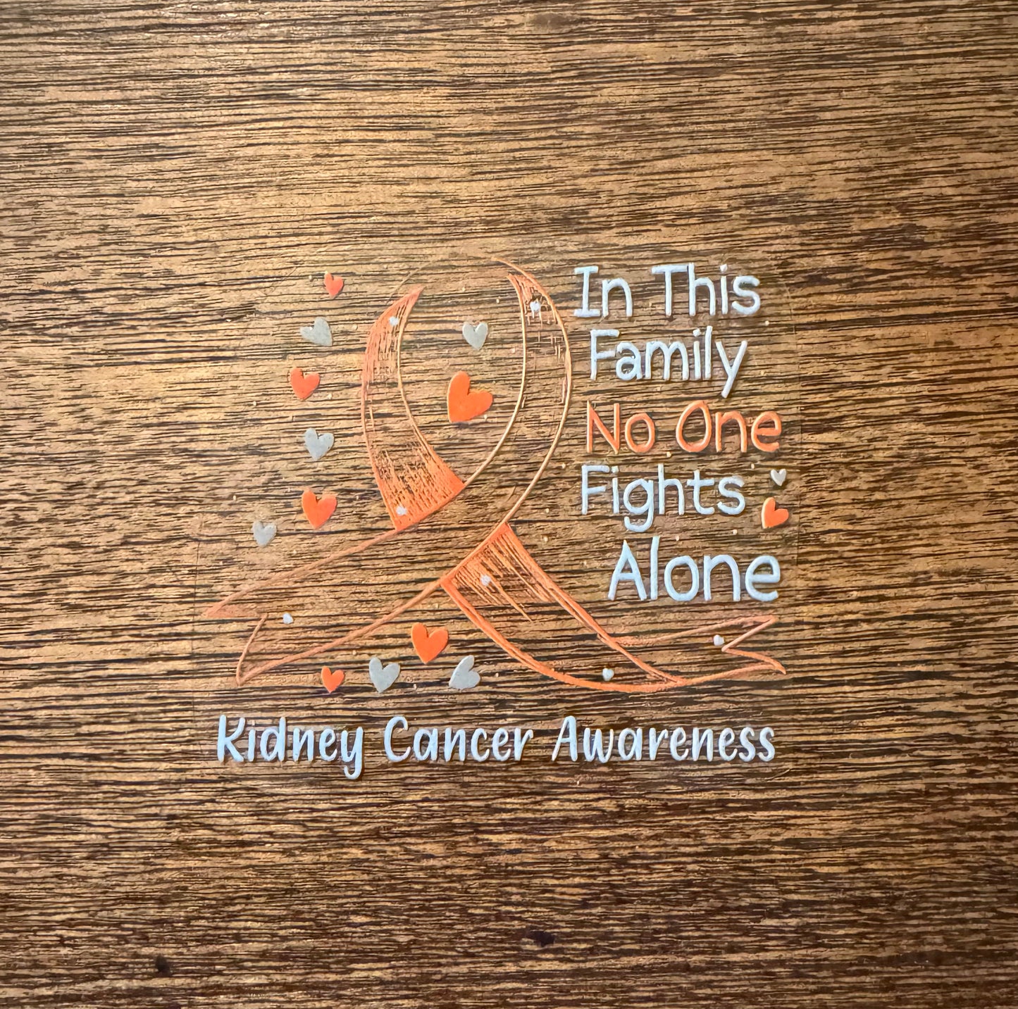 UV DTF Awareness Decals
