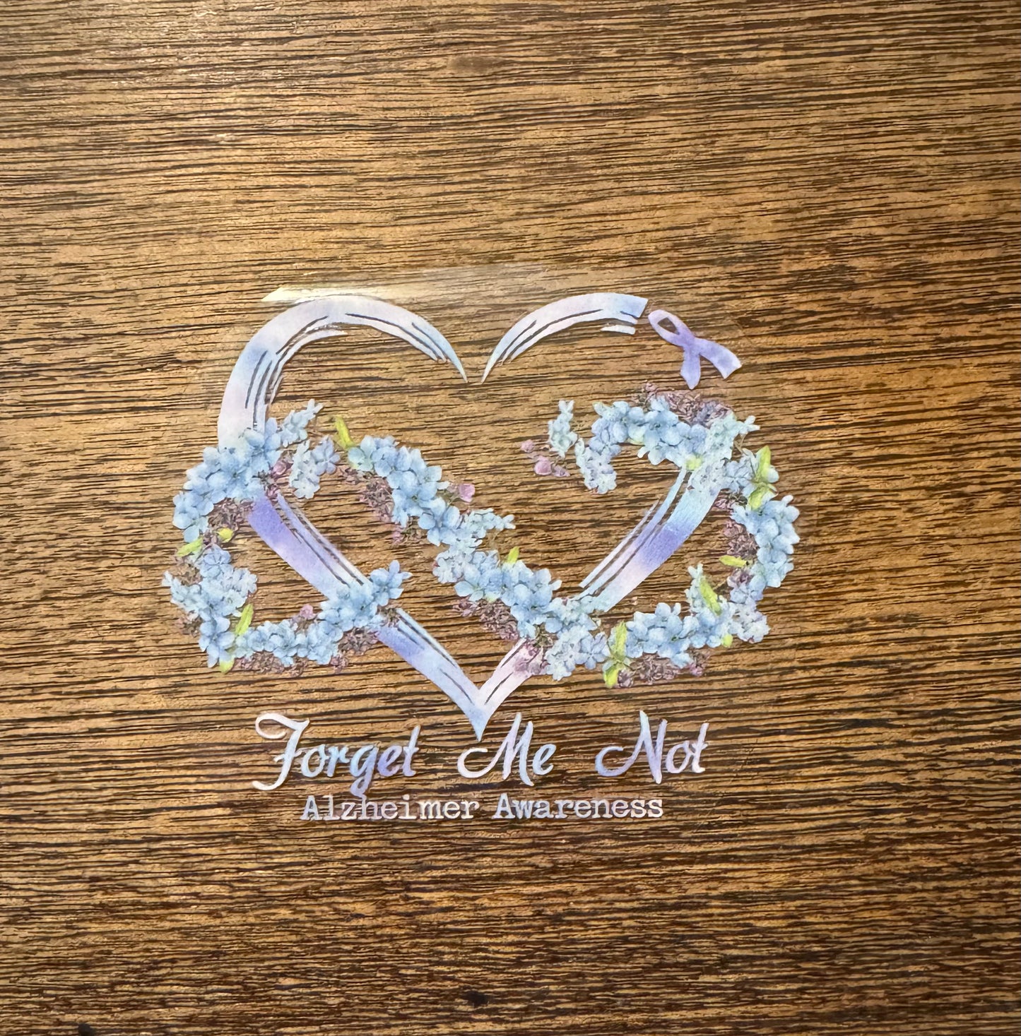 UV DTF Awareness Decals