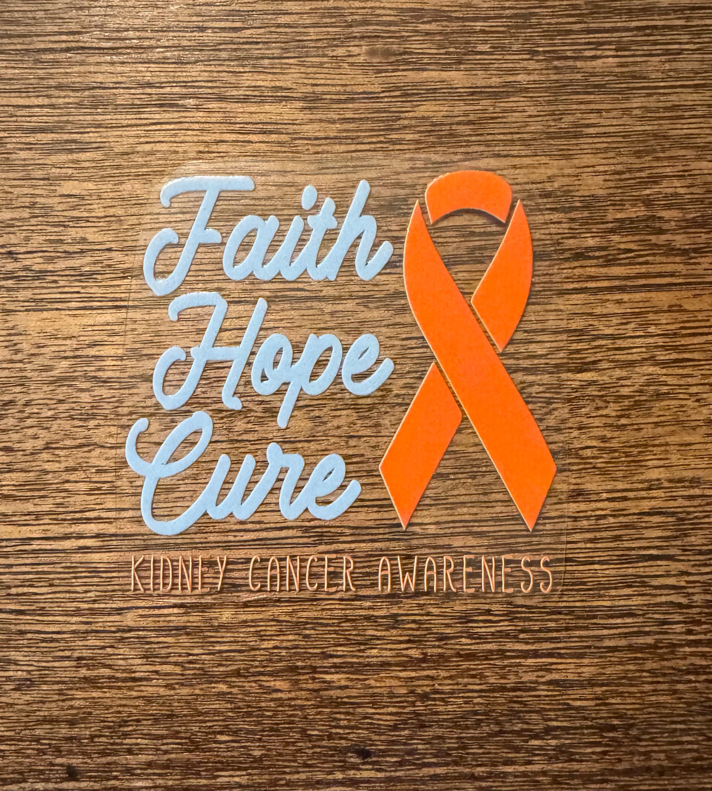 UV DTF Awareness Decals