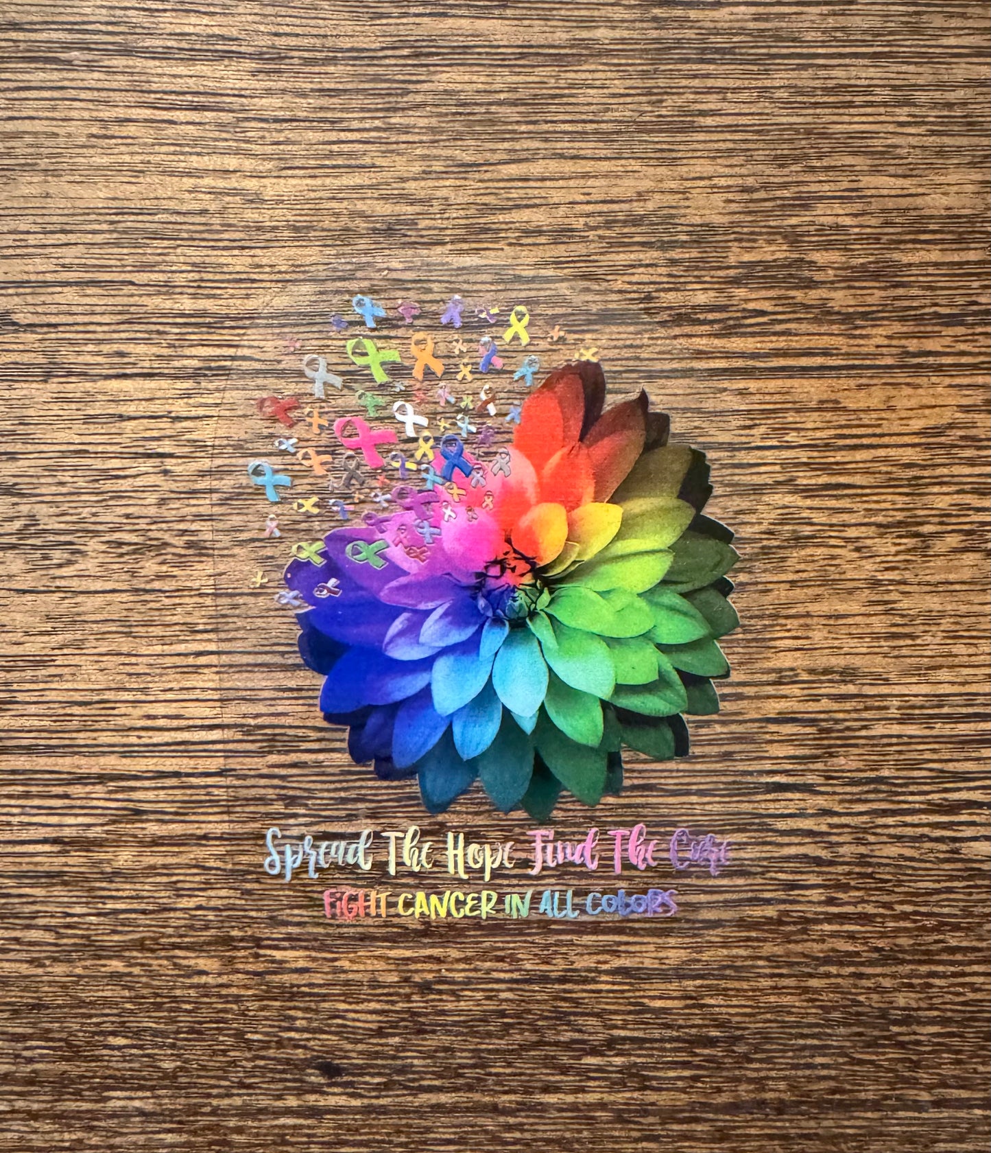 UV DTF Awareness Decals