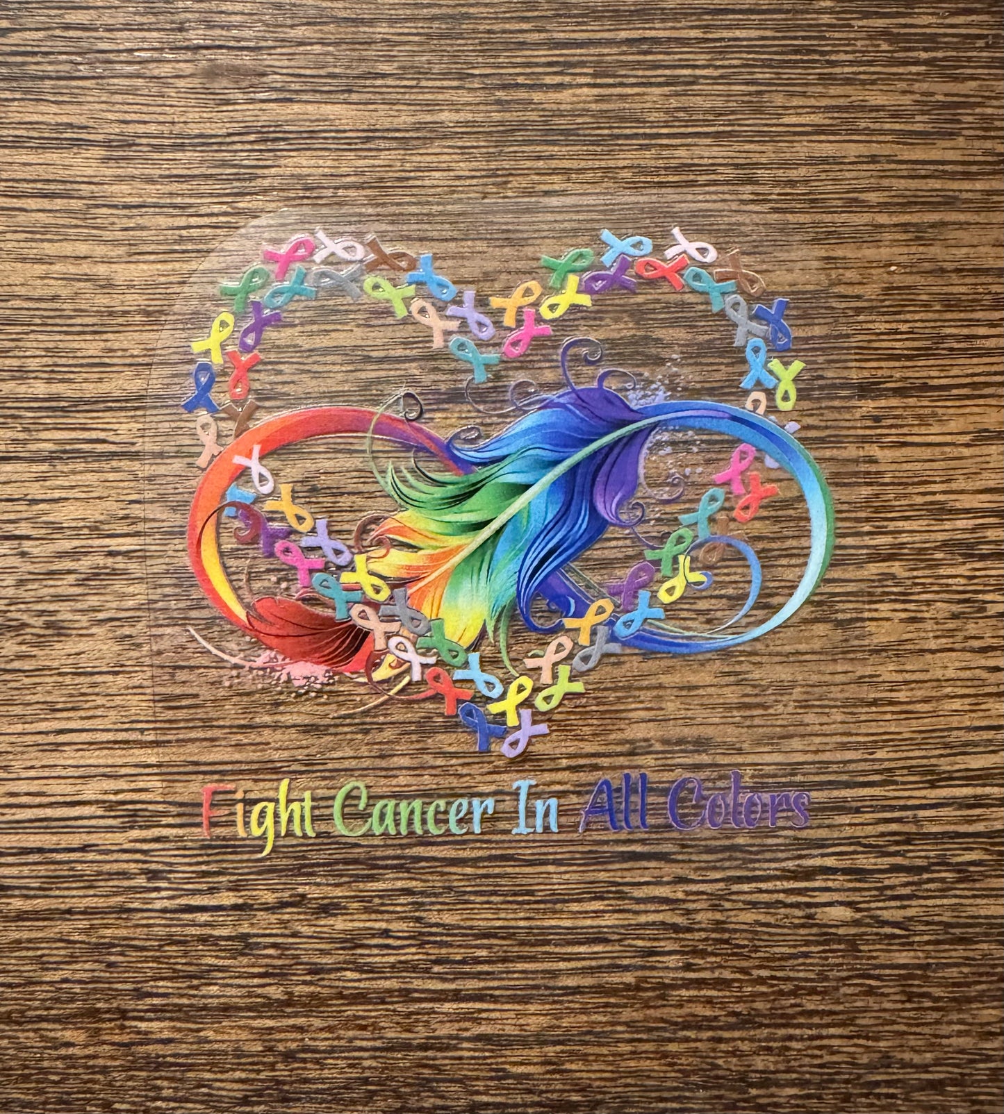UV DTF Awareness Decals