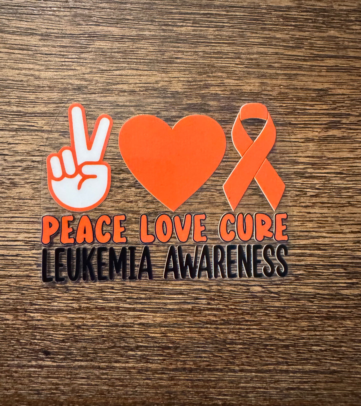 UV DTF Awareness Decals