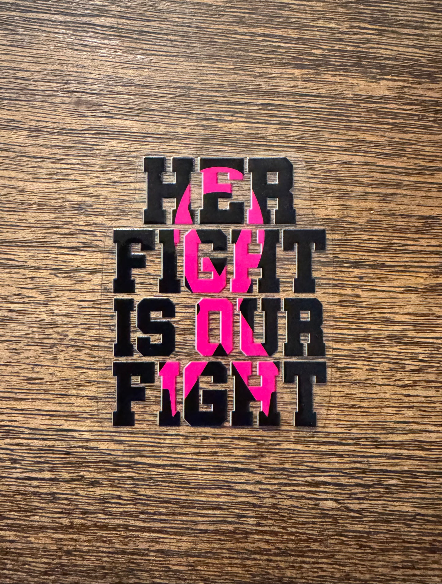 UV DTF Awareness Decals
