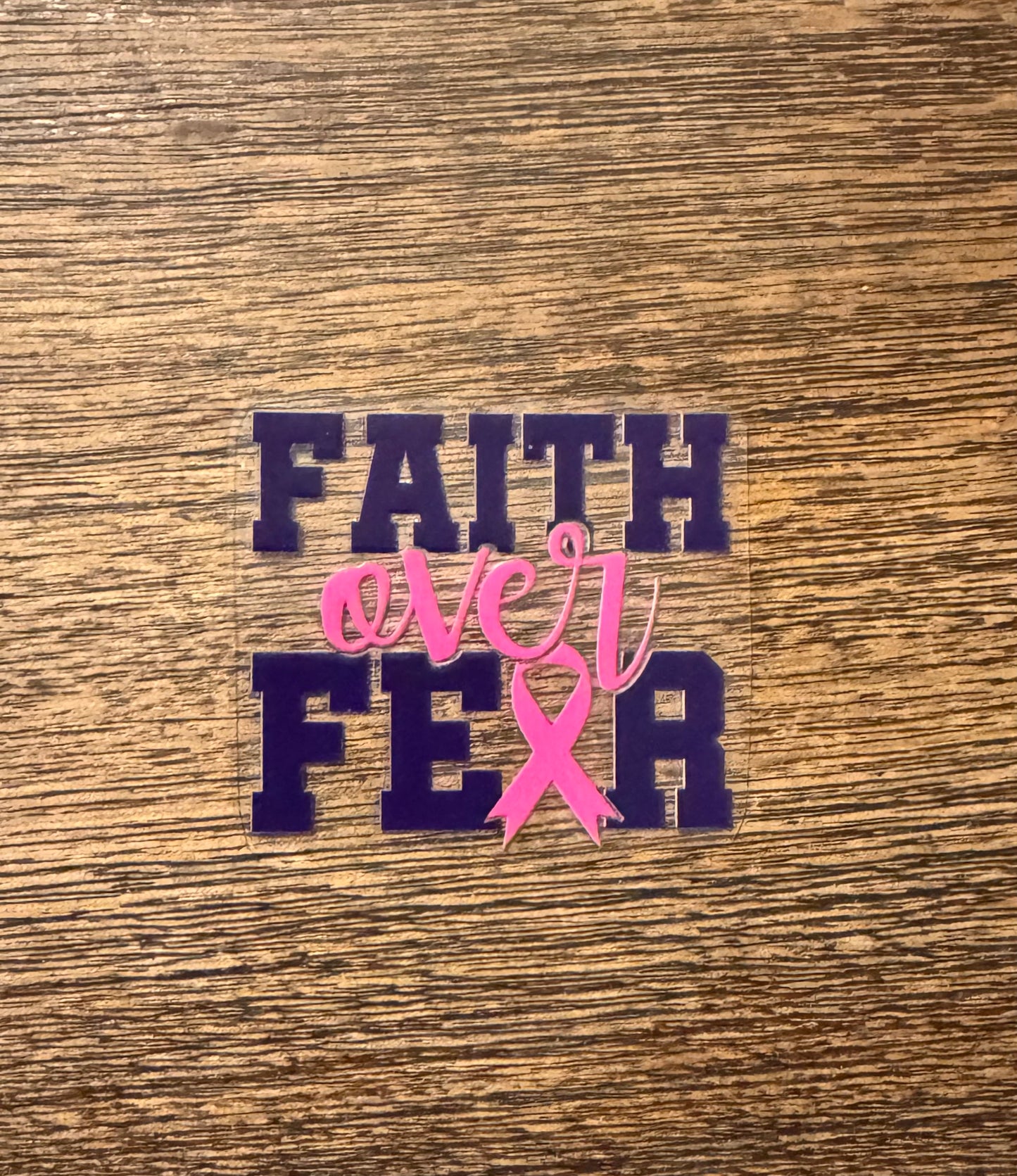UV DTF Awareness Decals