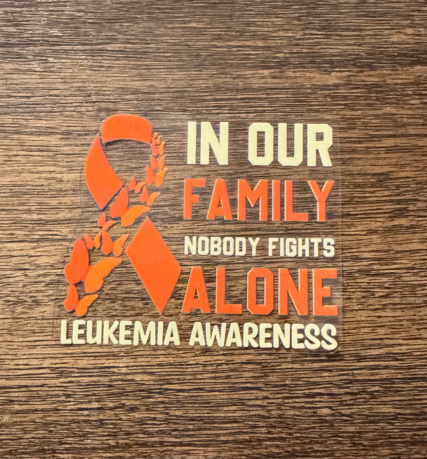 UV DTF Awareness Decals