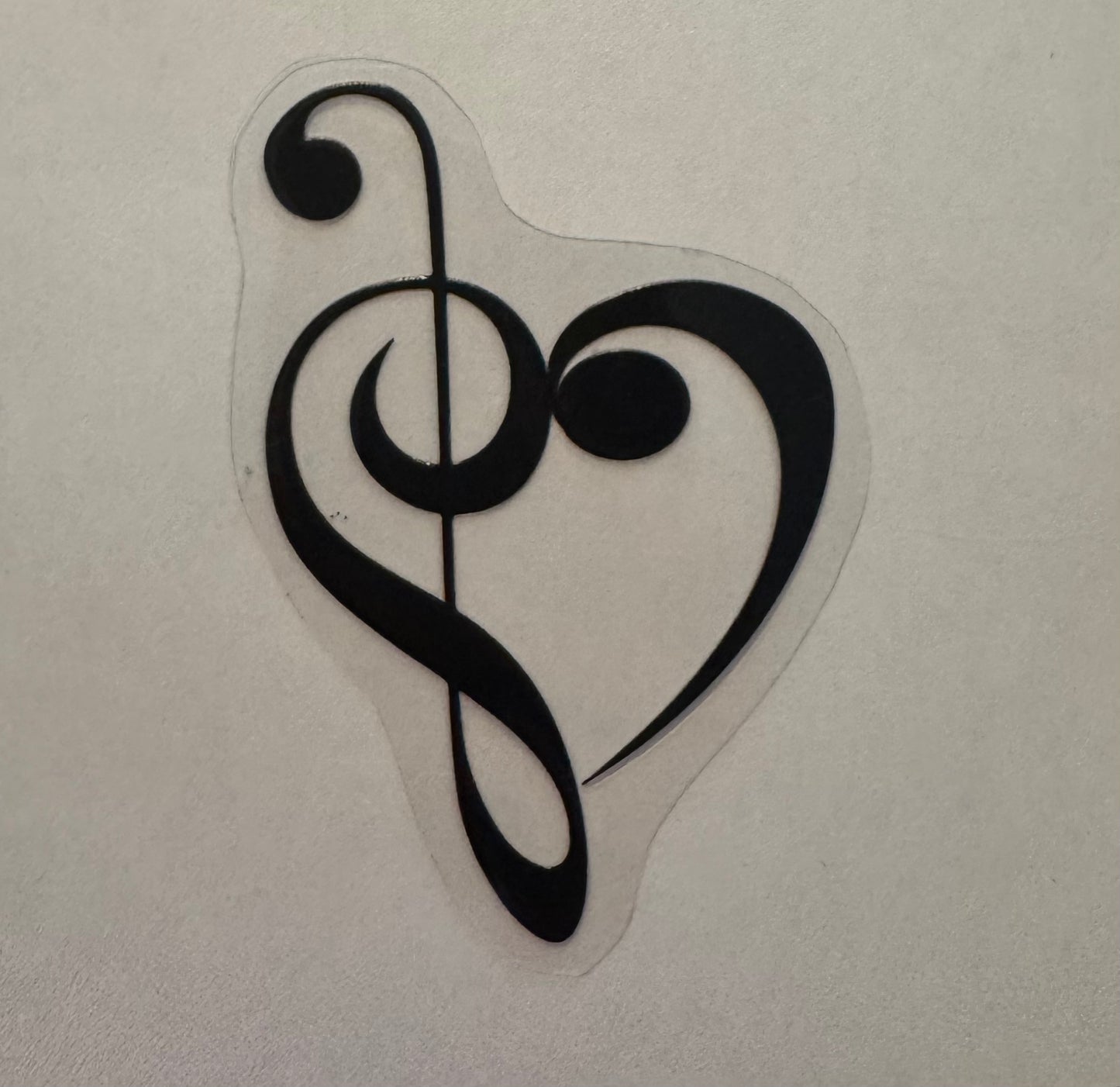 UV DTF Musical Decals