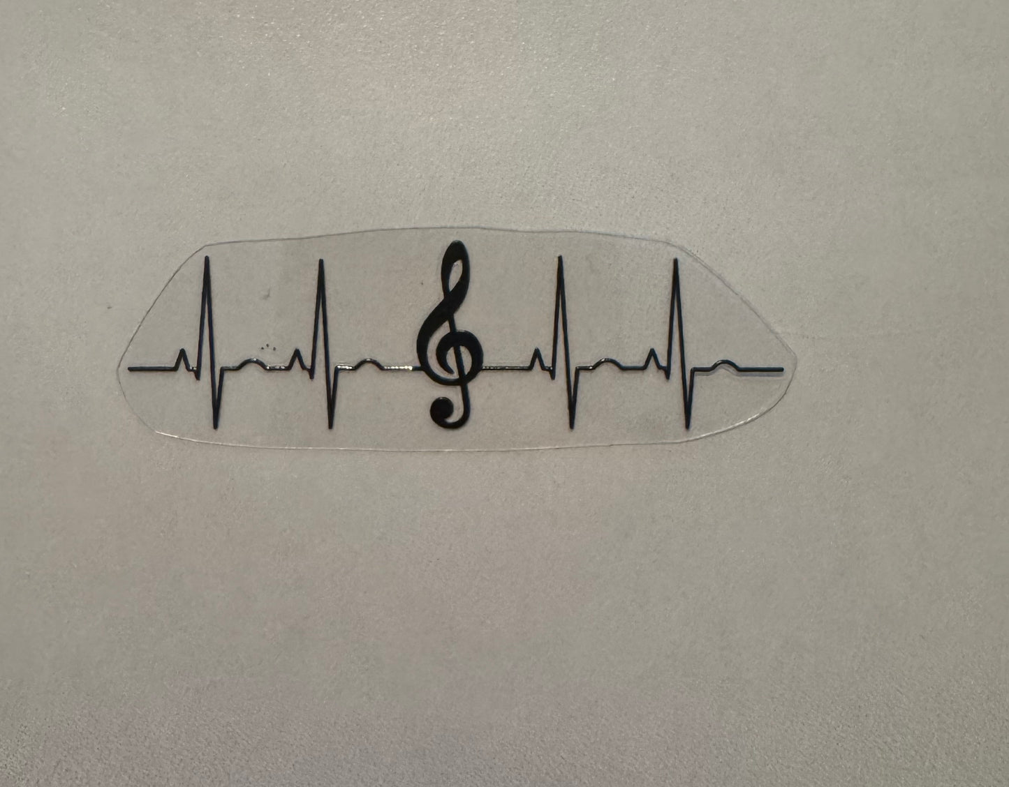 UV DTF Musical Decals
