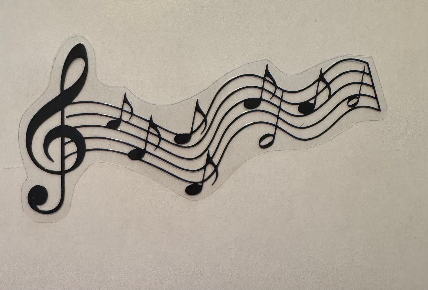 UV DTF Musical Decals
