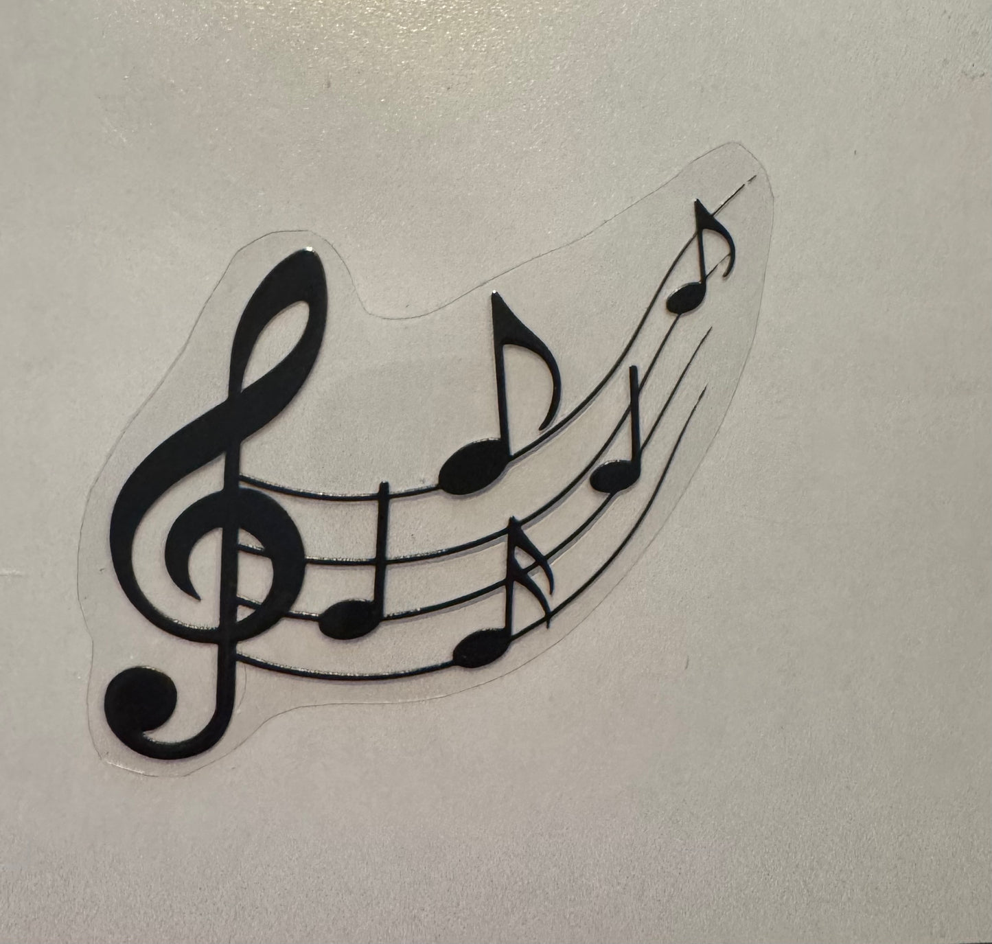 UV DTF Musical Decals