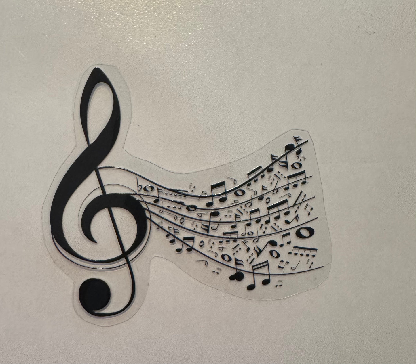 UV DTF Musical Decals