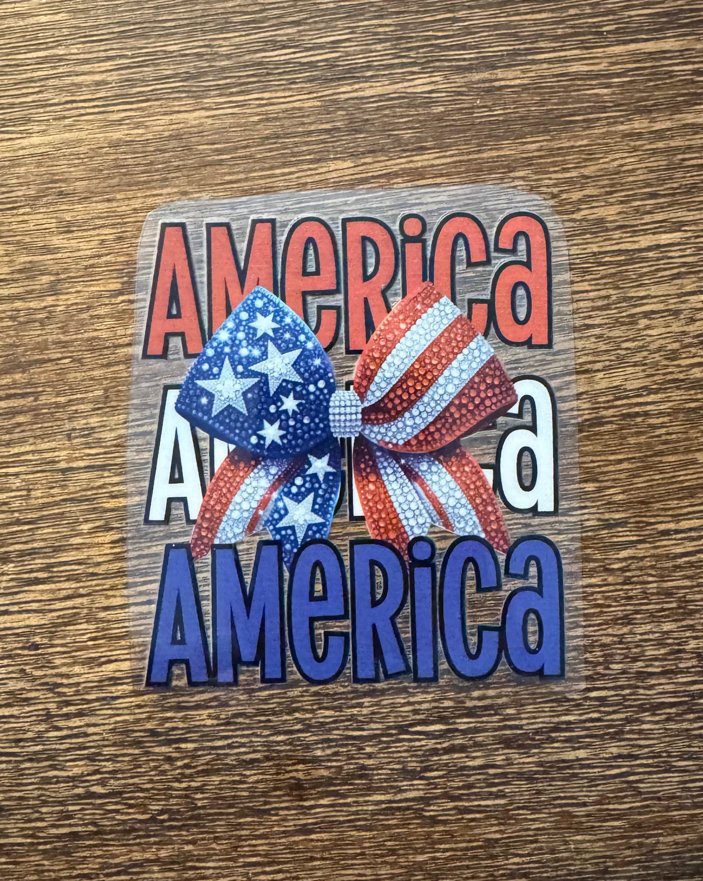 UV DTF Patriotic Decals