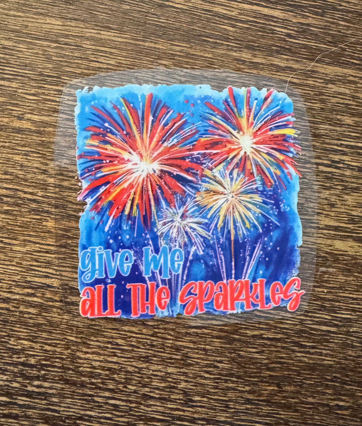 UV DTF Patriotic Decals