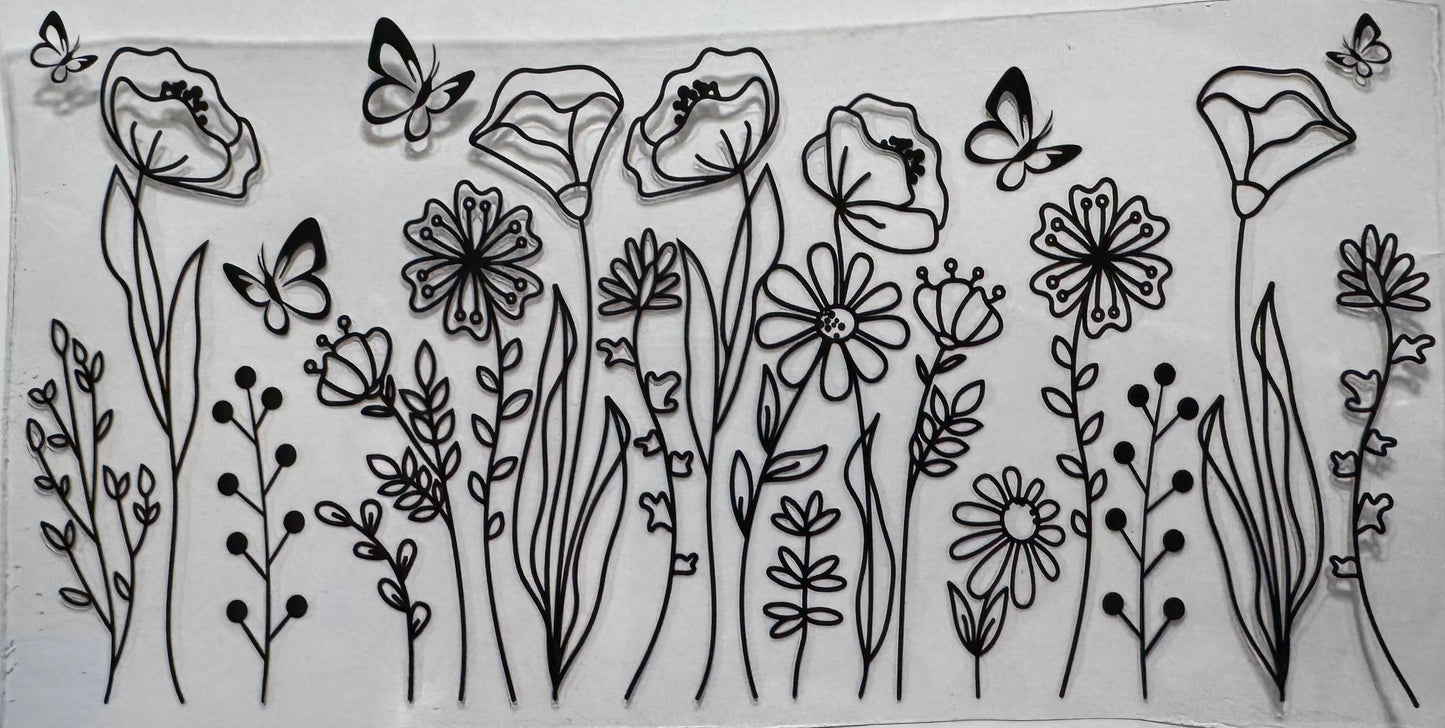 UV DTF Flowers & Plants Wraps