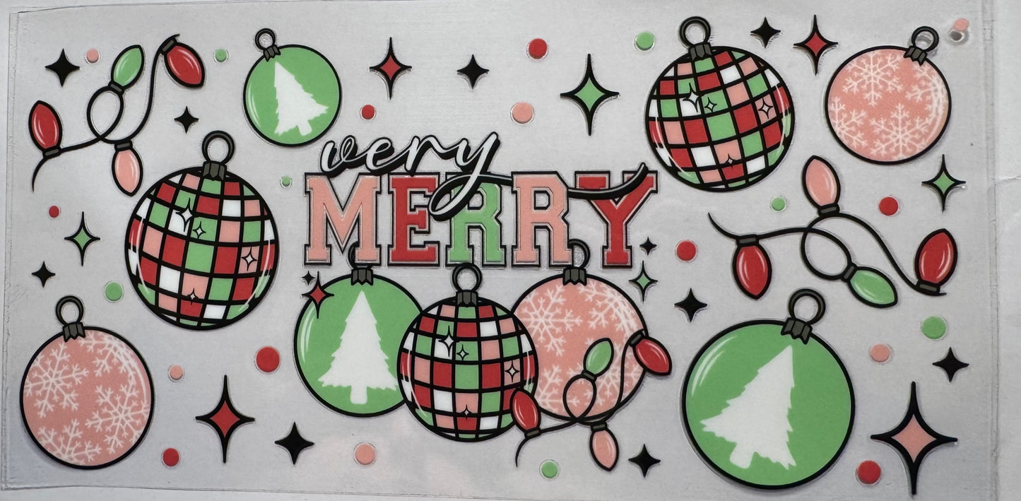 UV DTF Christmas Wraps