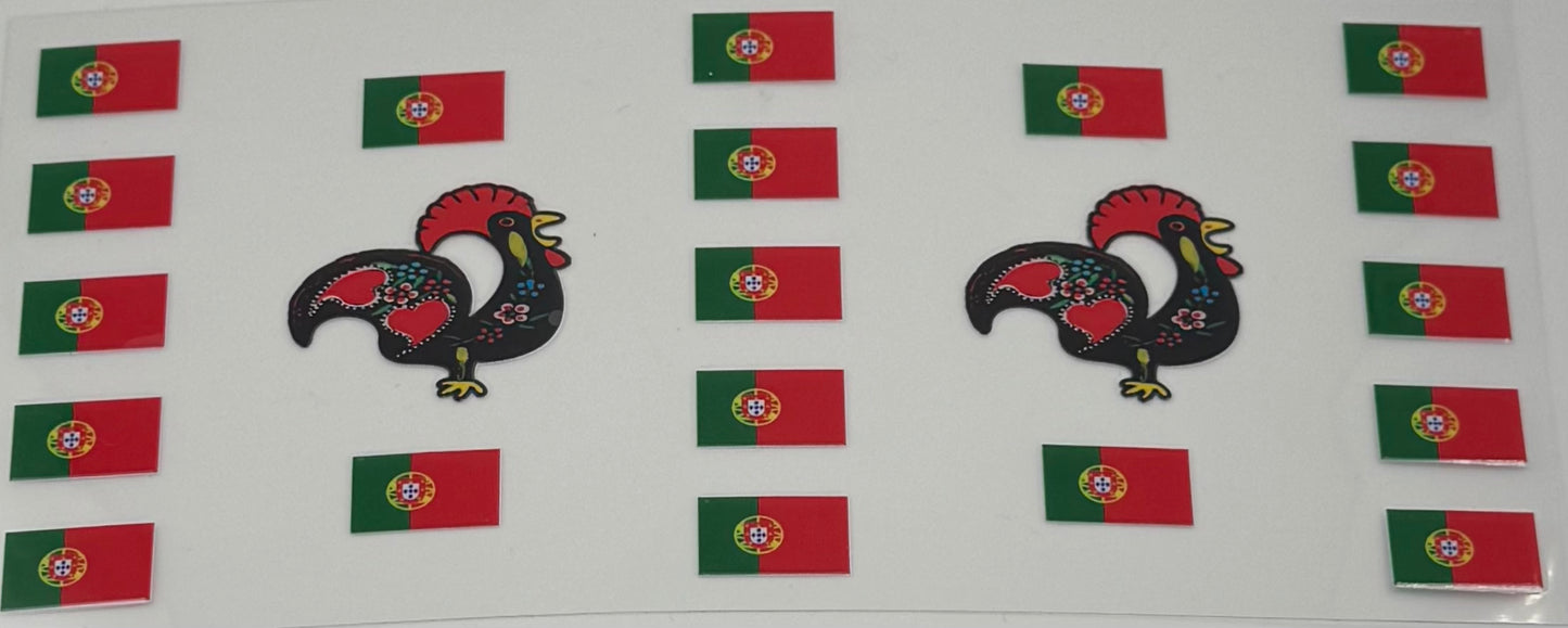 UV DTF Portuguese Festival Wraps