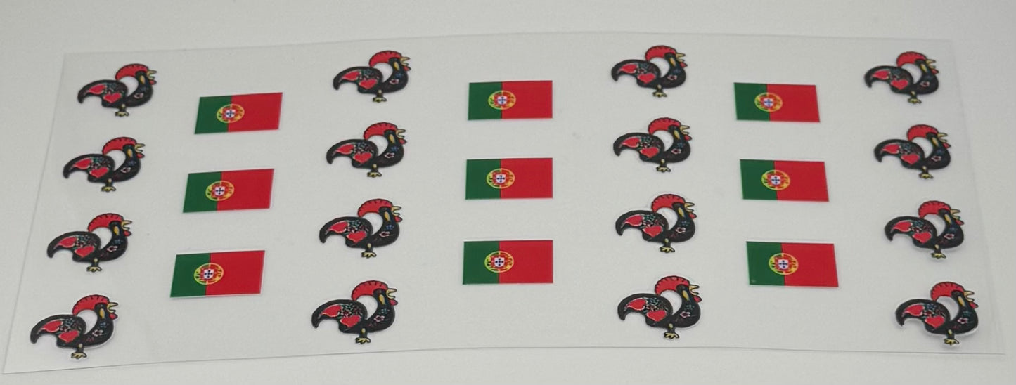UV DTF Portuguese Festival Wraps