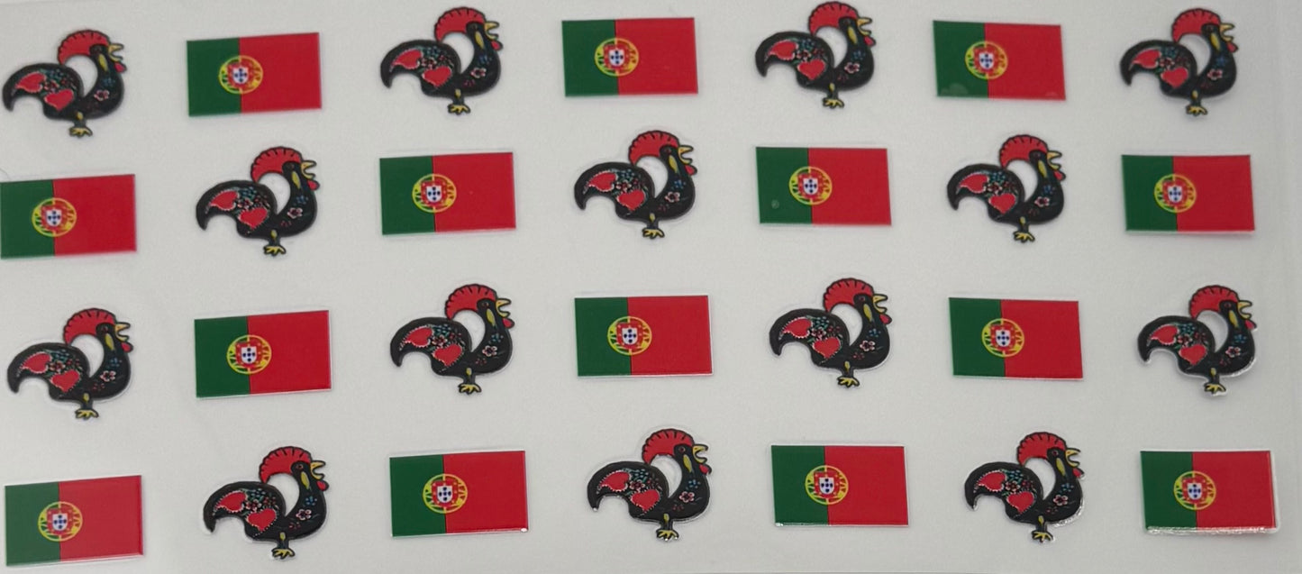 UV DTF Portuguese Festival Wraps
