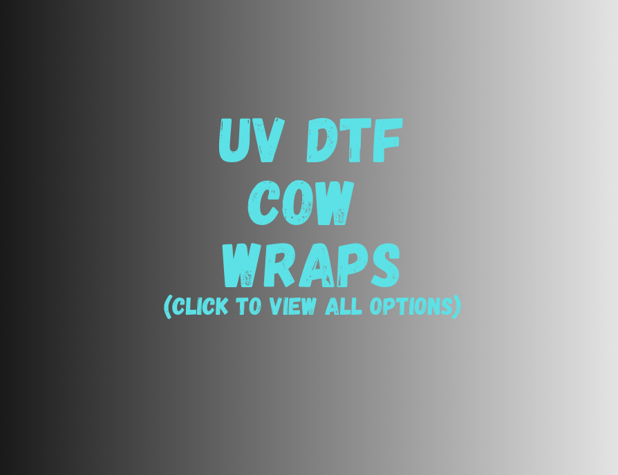 UV DTF Cow Wraps