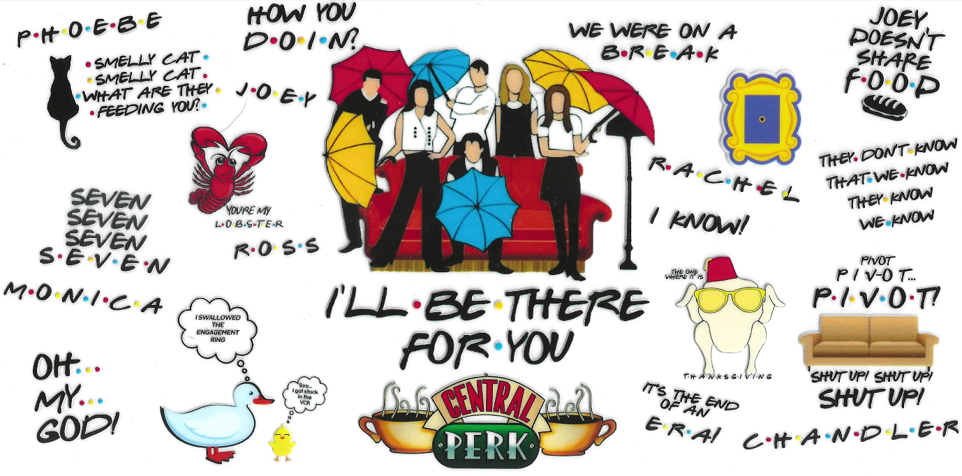 UV DTF Phrases/Sayings Wraps